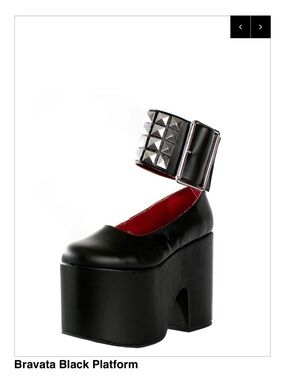Charla tedrick bravata Platform Ankle-Strap Pumps